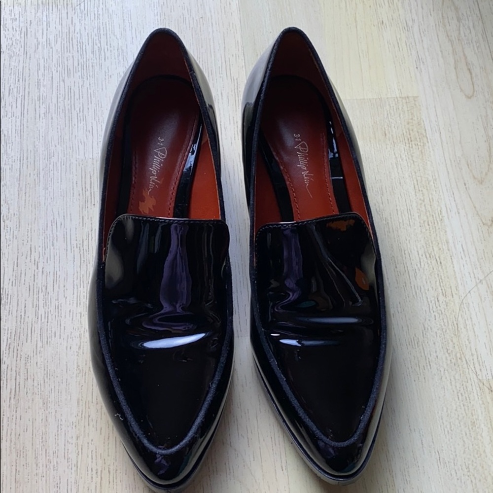 Phillip Lim 3.1 Patent Leather Loafer. Size 39/8.5